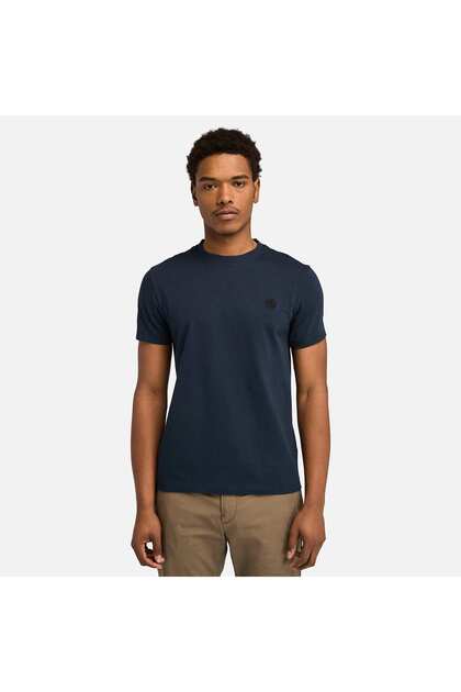 Timberland Dunstan Rıver Short Sleeve Tee Erkek Lacivert Tshirt