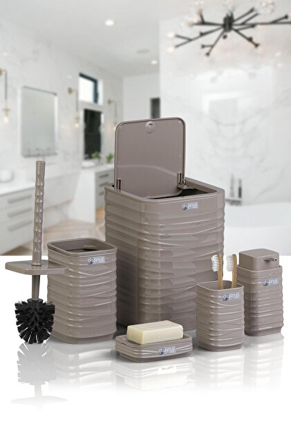 Okyanus Home Luna Vizon Kare 5'li Banyo Seti - Fiyatı, Yorumları