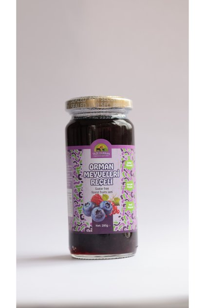 Şeker Ilavesiz Orman Meyveleri Reçeli 280 G