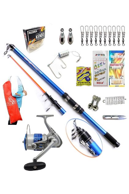 Sea Power 50 Discovery Continental 420cm 50-100gr Profesyonel Surf Kıyı Olta Takımı Seti