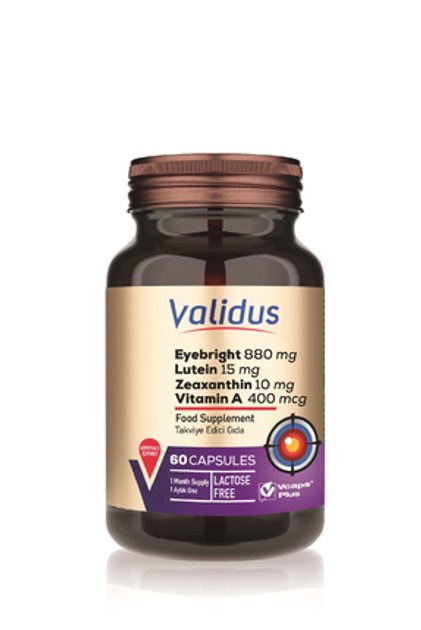 Eyebrigth 880 mg + Lutein 15 mg 60 Capsules
