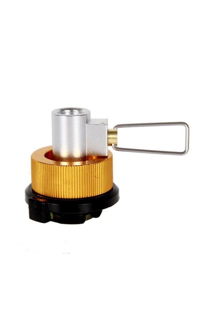 FAG 2PCS Outdoor Camping Gas Adaptor Refill Flat Tank Conversion Adapter Gas Stove Refill Adapter Ga