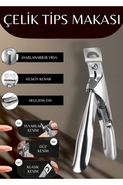ÜST KALİTE ÇELİK TİPS MAKASI - EKSTRA KESİM GÜCÜ