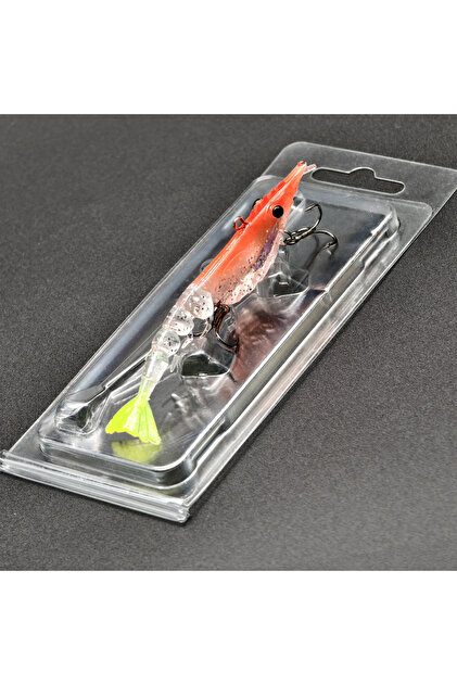 560-D ANFS 1pc Realistic Shrimp Fishing Lures Multi-Jointed Softbait Artificial Bait For Saltwater &