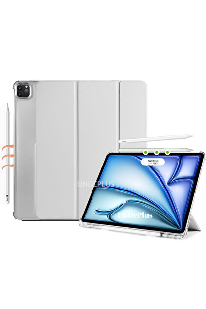 UnDePlus Apple iPad Pro 12.9 3./4./5./6. Nesil M2 Kılıf Flip Cover