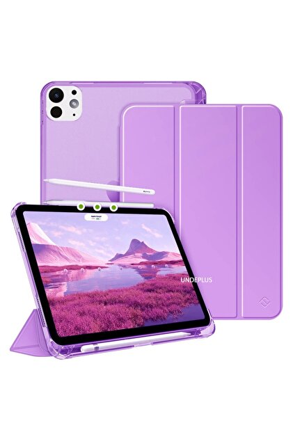 UnDePlus iPad Pro 11inç M4/M5 Kılıf Flip Cover Kalem Bölmeli PC