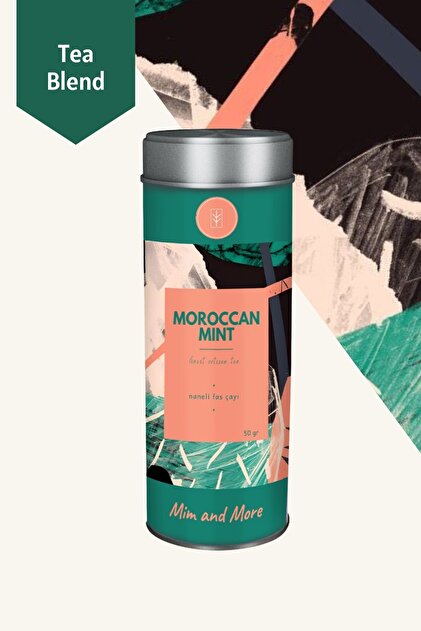 Mim and More Moroccan Mint Tea - Naneli Fas Çayı, 50 gr - Fiyatı