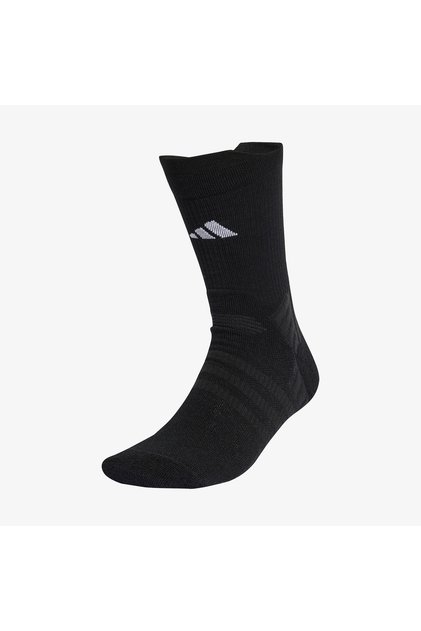 Cushioned Crew Unisex Black Socks