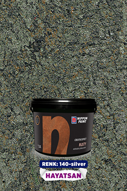 Rustyページ Nippon Paint RUSTY: Antik Metal Etkili Dekoratif İç Cephe Boyası