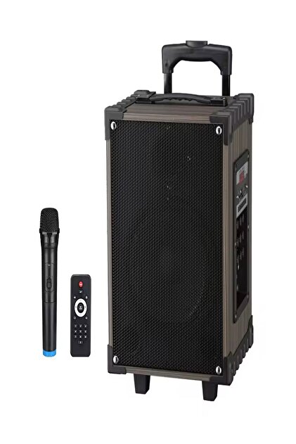 ULTRATEKNO Lt-908 Süper Bass Şarjlı Mikrofonlu Hoparlör Karaoke