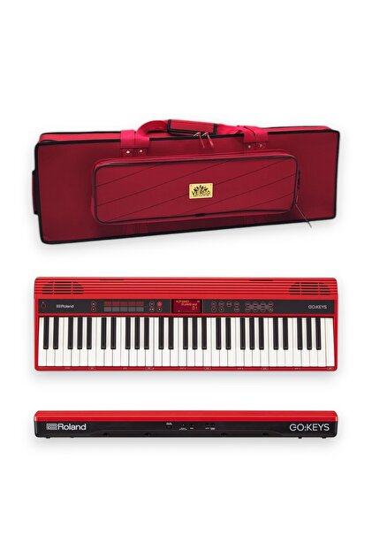 ROLAND GO: KEYS GO-61K +キャリングケース ROLAND GO:KEYS Keyboard Org İçin Profesyonel Soft Case Taşıma