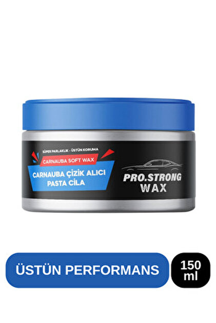 Oto Araba Çizik Giderici, Güneş Yanığı Boya Koruma Su Itici, Parlatıcı Wax Cila, Pasta Cila 150 ml