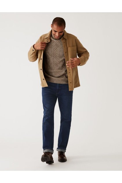 Straight Fit Jean Pantolon