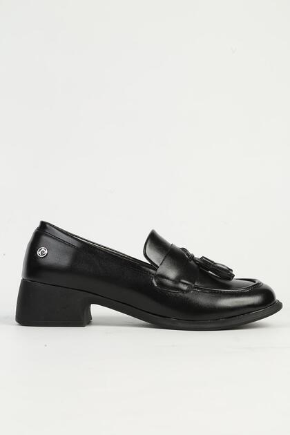 Black Women's Loafer Pc-54276