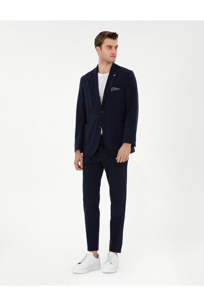 Men's Slim Fit Straight Trousers 2163496