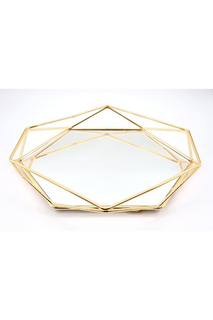 Prism Mirrored Presentation Tray Medium Size (35*31*7.5)