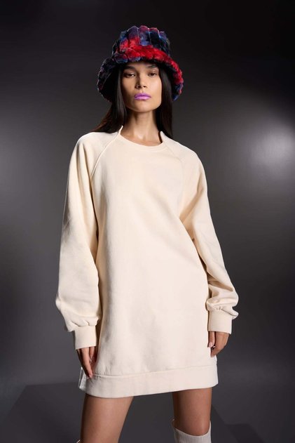 Women's Cream Sweatshirt 16071