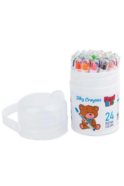 KK505 KİDS PASTEL BOYA SILKY CRAYONS 24' LÜ
