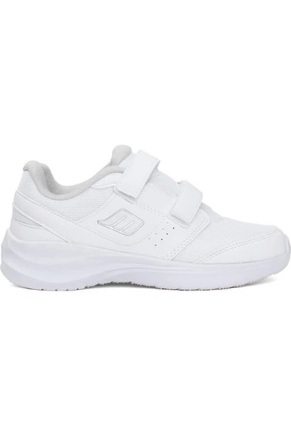 M.P 251-1307 Velcro Phlon Light Sole Unisex Daily Sports Shoes White
