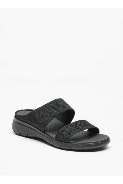 Flora Bella Textured Slip-On Sandals