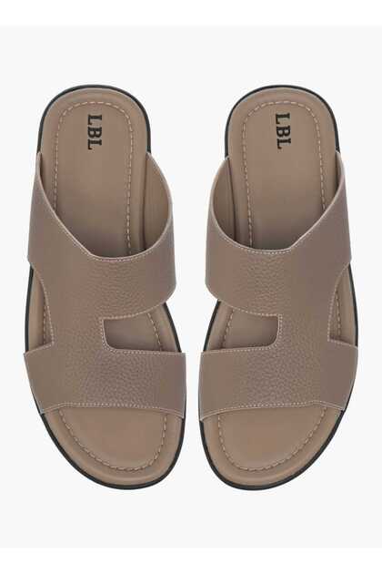 Cutout Detail Slip-On Arabic Sandals