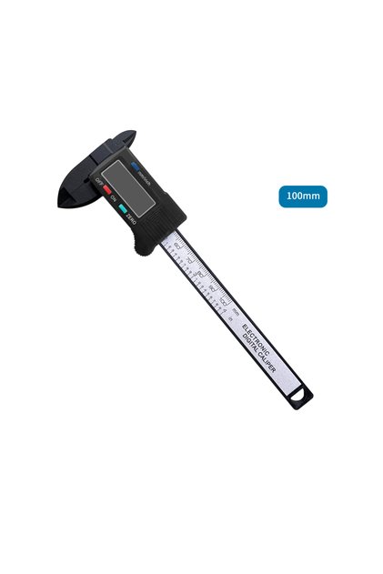 100mm 150mm 100mm Electronic Digital Caliper Carbon Fiber Dial Vernier Caliper Gauge Micrometer Meas