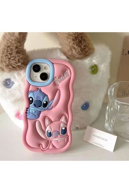 Samsung S24 Ultra Pink Stitch Silicone Phone Case