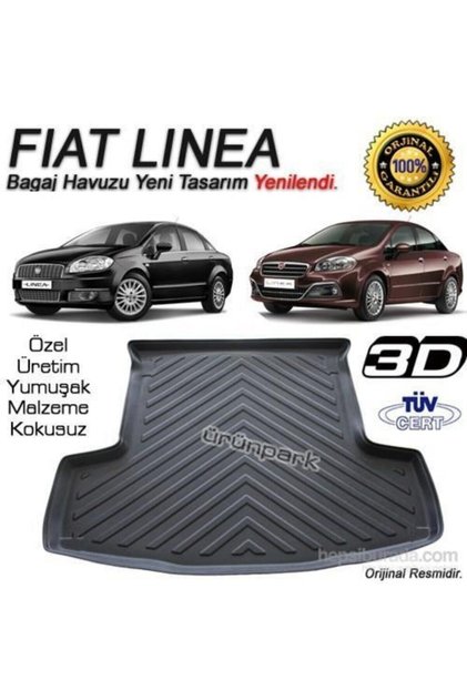 Fiat Linea Bagaj Havuzu Paspası Linea Bagaj Paspası