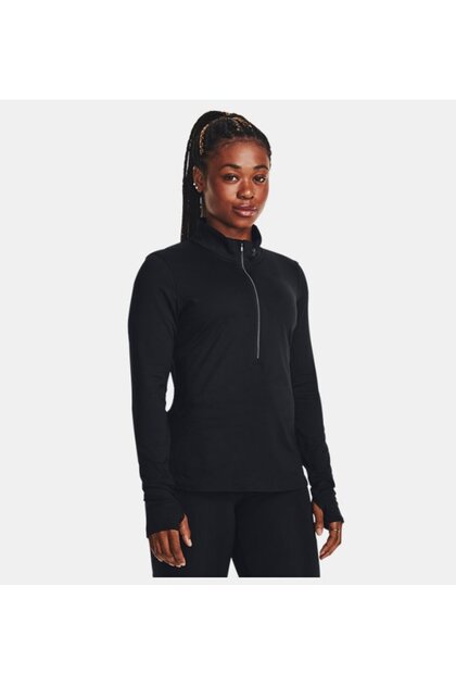 Tricou cu mânecă lungă și fermoar pe jumătate pentru femei UA Launch Pro 1379349-001
