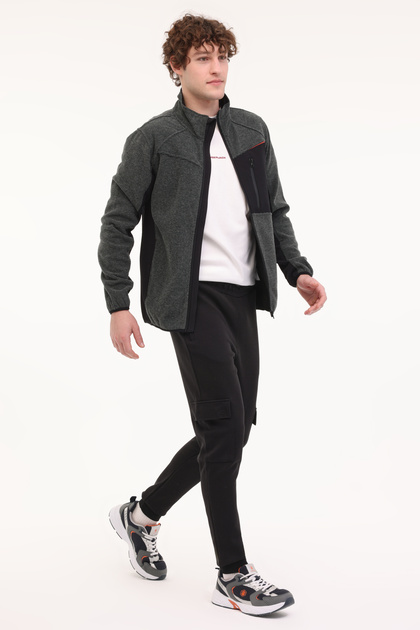 Lumberjack ML GREEN LFFW24GL8902 4PR Haki Erkek Polar - Fiyatı