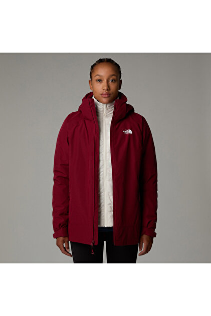 The North Face Inlux Triclimate Kadın Bordo Outdoor Mont - Fiyatı