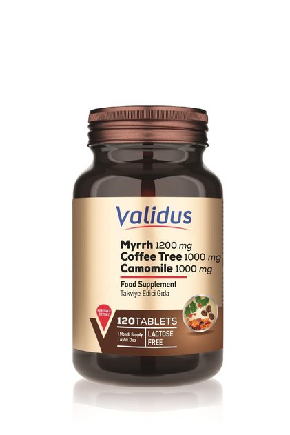 Myrrha 1200 mg + Coffee Tree 1000 mg 120 Tablets
