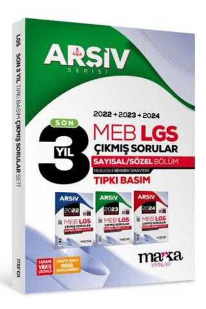 Genel Markalar Marka Yayınları Son 3 Yıl LGS 8. Sınıf Arşiv Serisi
