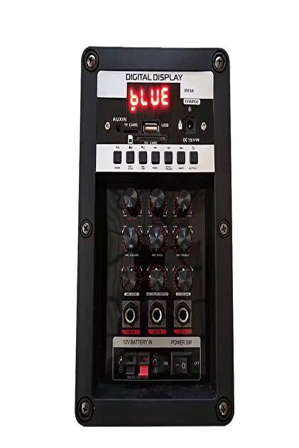 ULTRATEKNO Lt-908 Süper Bass Şarjlı Mikrofonlu Hoparlör Karaoke