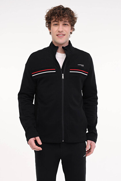 Lumberjack Ml Robert 18Itl411 5Fx Siyah Erkek Sweatshirt