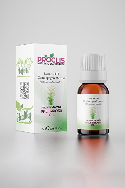 proclis Palmarosa Yağı, %100 Doğal Uçucu Yağ, Palmarosa Oil 10 ml