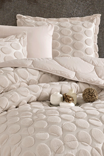 Nordqueen Jakarlı Wellsoft Tek Kişilik Uyku Seti Perle - Fiyatı