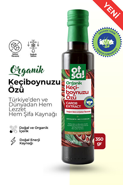 Otsa Doğal ve Saf Keçiboynuzundan Elde Edilen Besleyici