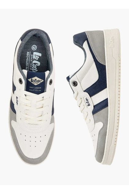 Men's Panelled Lace-Up Ankle Sneakers
