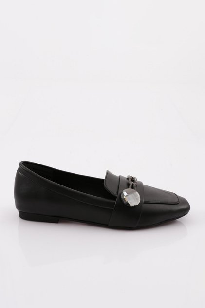 5002 Women's Silver Stone Accessory Ballerina Ballerina Black