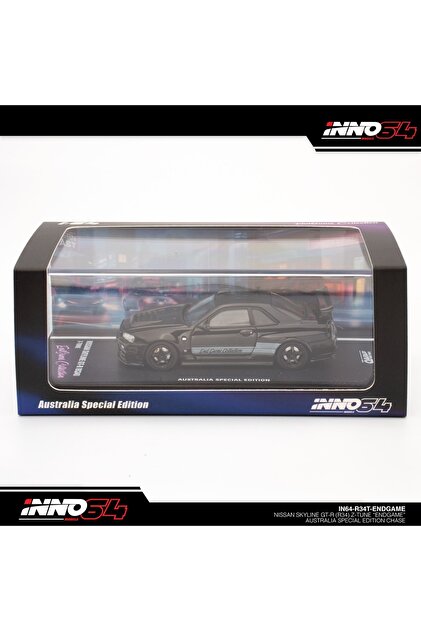 Inno 64 Models Nissan Gt-R (R34) Z-Tune''Endgame'' ! !Chase Car