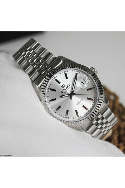 Rwa 146603 Automatic Men's Wrist Watch with Steel Cord