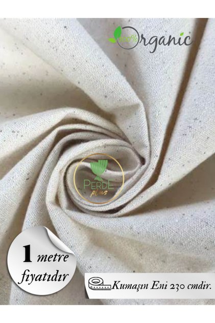 Cotton, Washed Buldan Linen Fabric 1 Meter / Width 230 cm