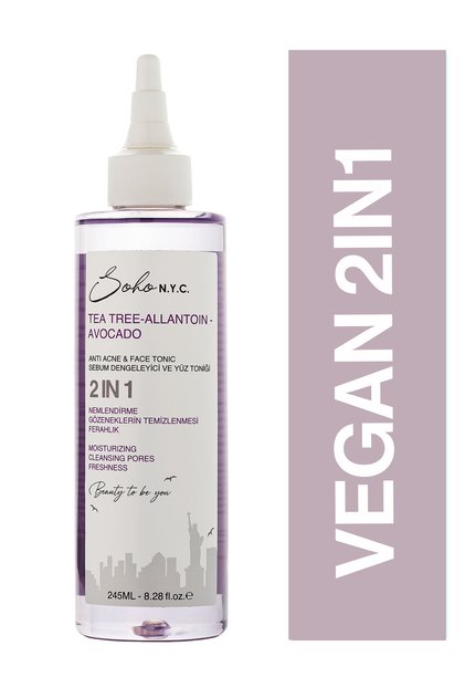 Vegan Anti Acne Sebum Balancing Facial Tonic 245 ml