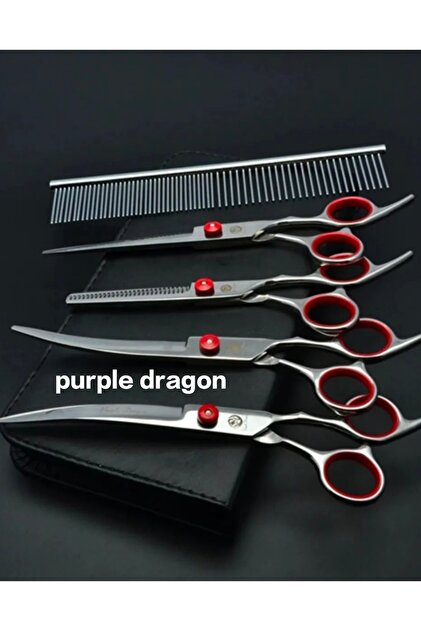 purple dragon Profesyonel 7.0 Inch-18 Cm Pet Kuaför Kedi Köpek