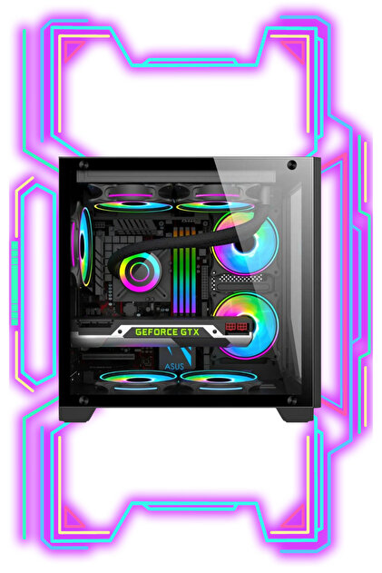 Vural Elektronik RYZEN 5 5600-16 GB RAM-512 GB M2 SSD-RTX 4060-24