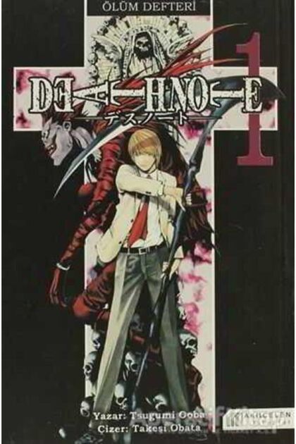 Romans Yayınları Death Note 3-4-5-6-7-8-9-10-11-12-13. Ciltler