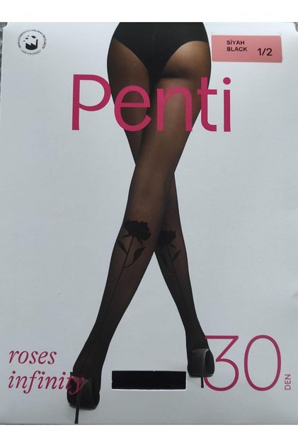 Ros Es Infinit 30 Den Black Women's Pantyhose