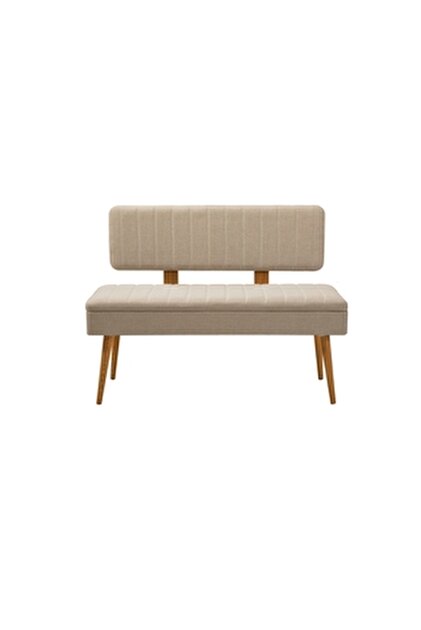 Vivense VİNA KUMAŞLI SANDIKLI BENCH, CEVİZ KREM, 1005 - Fiyatı