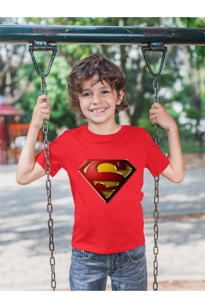 Children's Crew Neck Printed Short Sleeve T-Shirt